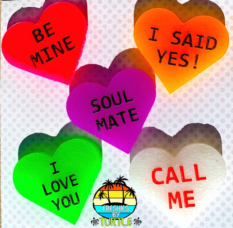 Conversation Hearts Freshie