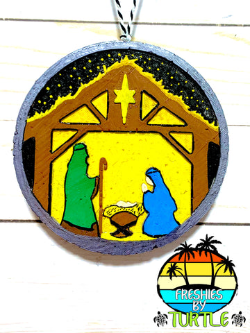 Nativity Scene Freshie