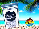 Blessed Mama Car Coaster
