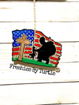 Fallen Solider With Flag Freshie