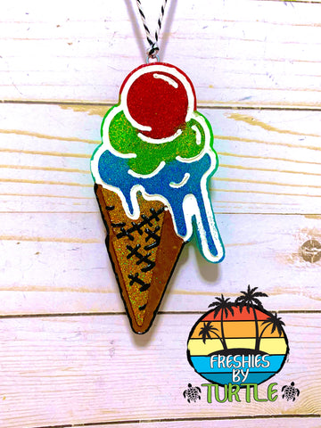 Ice Cream Cone Car Freshie