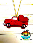 Truck With Heart Freshie