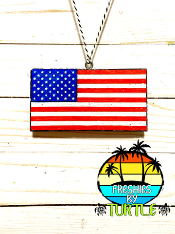 American Flag Freshie
